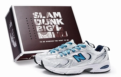 New Balance NB 530 Shock Absorbers Slip Resistant Breathable Low Top Running Shoes Unisex