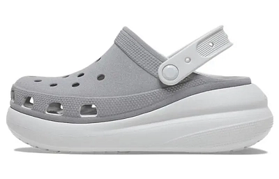 Crocs Crush Reflective Clogs 'Grey White' Women's