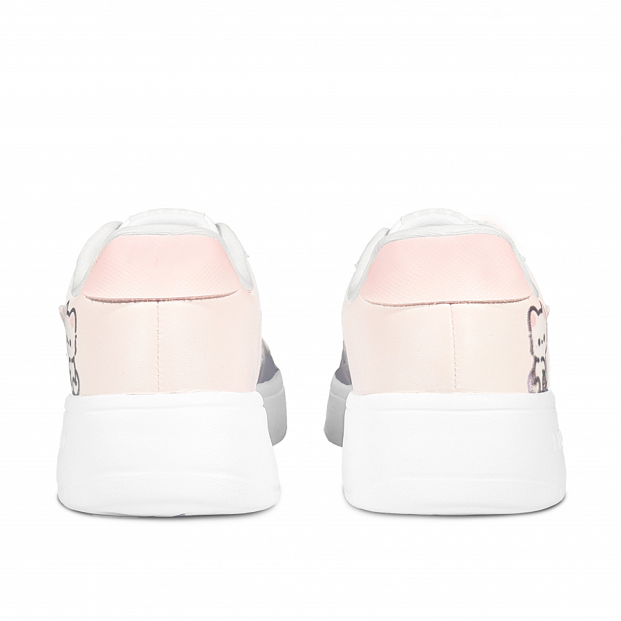 LiNing Pontoon Boats Anti Slip And Wear Resistant Height Increasing Low top Skateboard Shoes Women's Pink White купить в интернет-магазине Yoocart с быстрой доставкой по России.