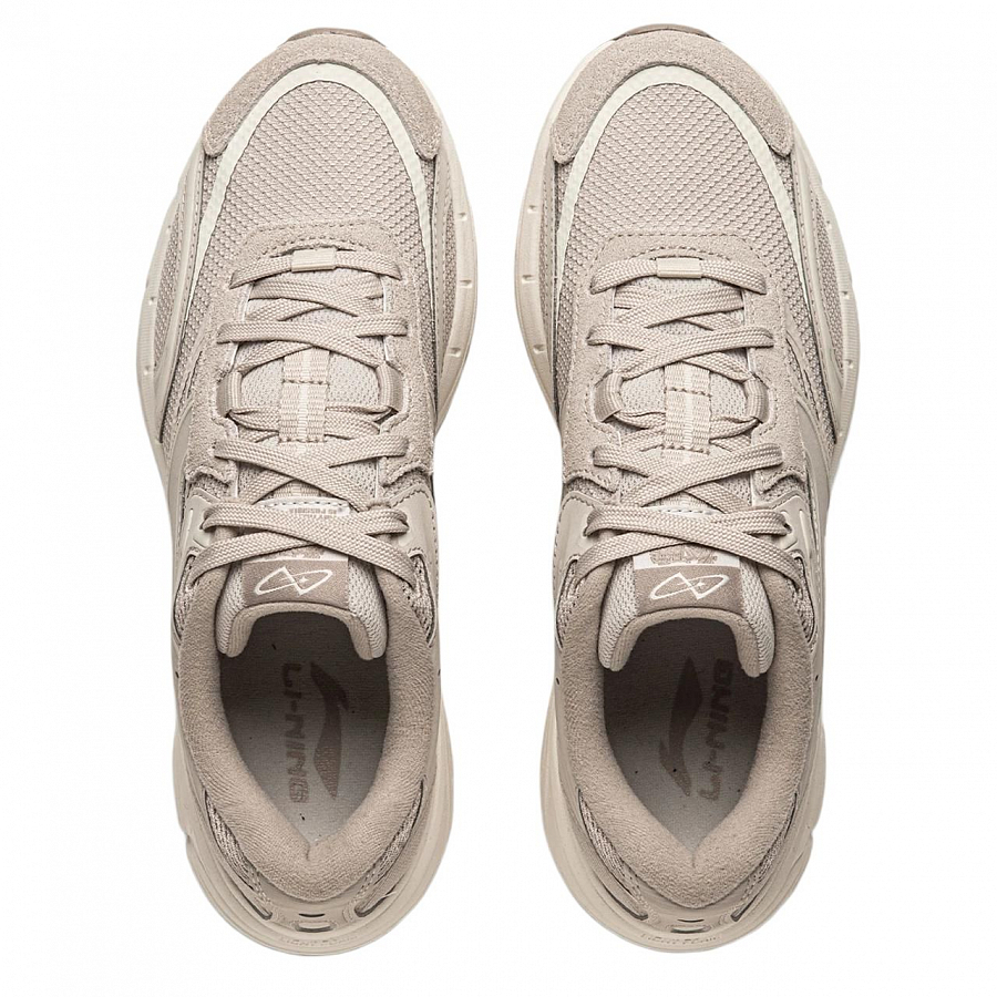 LiNing Pentium P1000 Rebound Lightweight Cushioning Low top Casual Shoes Women's Greige купить в интернет-магазине Yoocart с быстрой доставкой по России.
