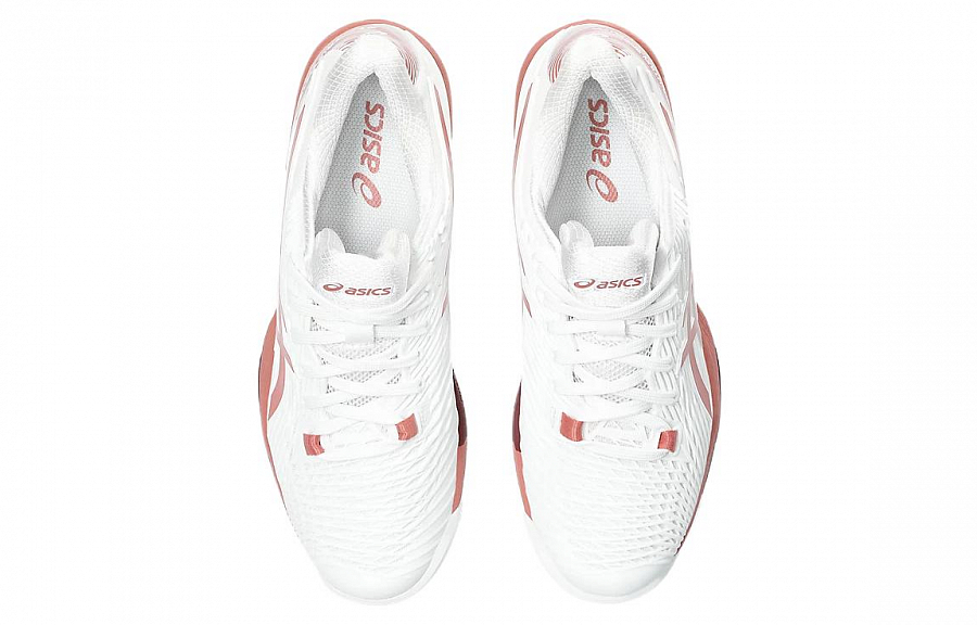 Asics Solution Speed FF 2 OC Cushioning Low top Tennis Shoes Women's Red White купить в интернет-магазине Yoocart с быстрой доставкой по России.