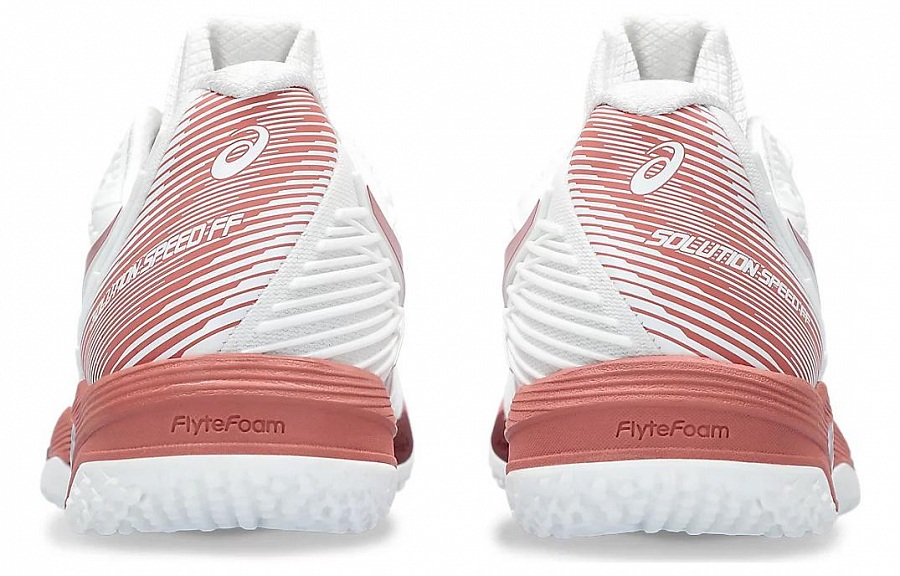 Asics Solution Speed FF 2 OC Cushioning Low top Tennis Shoes Women's Red White купить в интернет-магазине Yoocart с быстрой доставкой по России.