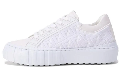 FENDI Low top Skateboard Shoes Women's White