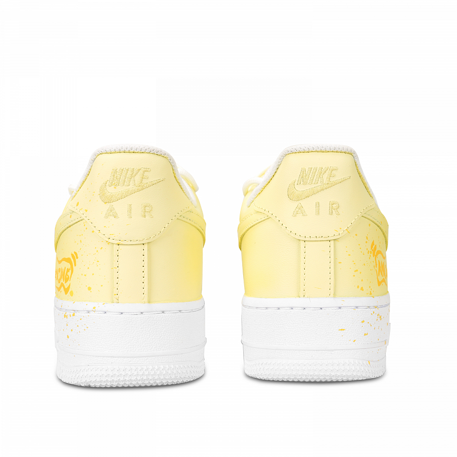 Nike Air Force 1 Air Force 1, Exquisite Lifestyle Abrasion Resistant Low top Skateboard Shoes Unisex Yellow купить в интернет-магазине Yoocart с быстрой доставкой по России.
