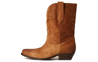 Golden Goose Suede Ankle Boots