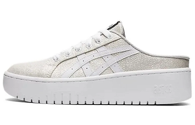 Asics Classic Ct Low Top Skateboard Shoes Women's White Gold