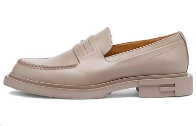 FENDI Loafers Men's Gray