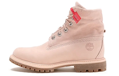 Timberland 6 Inch Tagged Boots 'Pale Pink' Women's
