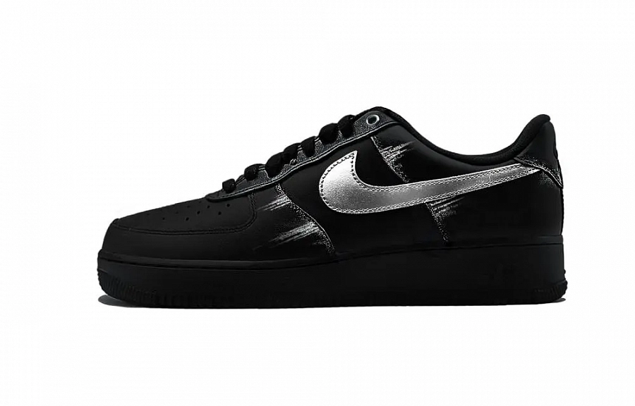 Nike Air Force 1 Skateboard Shoes Unisex Low top Black/Silver купить в интернет-магазине Yoocart с быстрой доставкой по России.