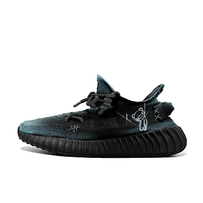 Adidas Originals Yeezy Boost 350 V2 Hug Bear Cushioning, Wear Resistant Low Top Casual Shoes Unisex Blue