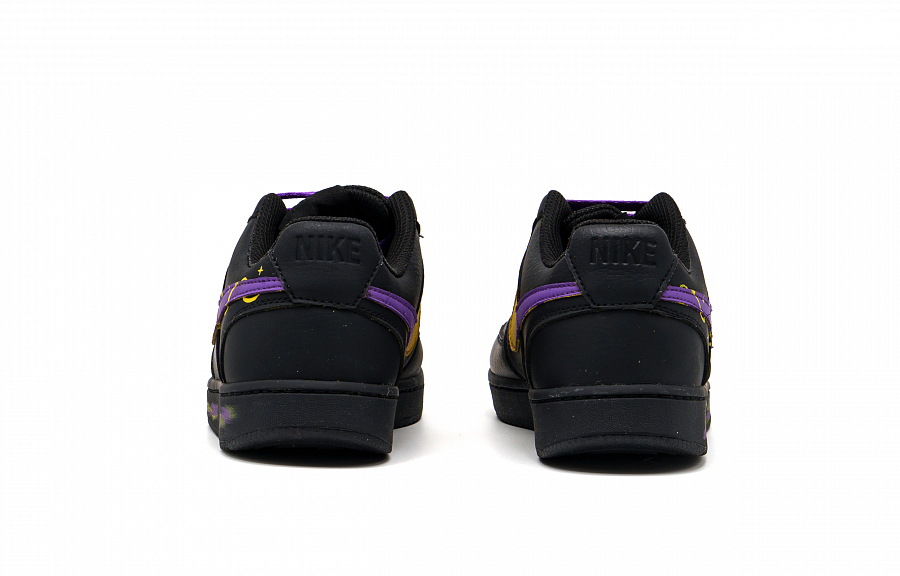 Nike Court Vision Abrasion Resistant Low top Skateboard Shoes Unisex Yellow Purple Black купить в интернет-магазине Yoocart с быстрой доставкой по России.