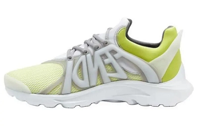 FENDI Tag Lace-Up Sneakers