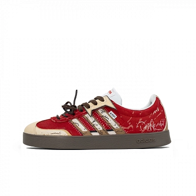 Adidas Neo VL Court 2.0 Skateboard Shoes Unisex Low top Red/Brown