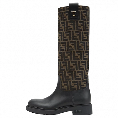 FENDI Filo Panelled Boots Women's