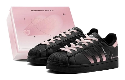 Adidas Originals Superstar 2 Skateboard Shoes Unisex Low top Pink