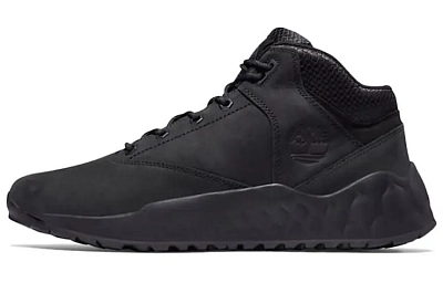 Timberland Solar Wave Abrasion Resistant Ankle Length Outdoor Boots Men's Black