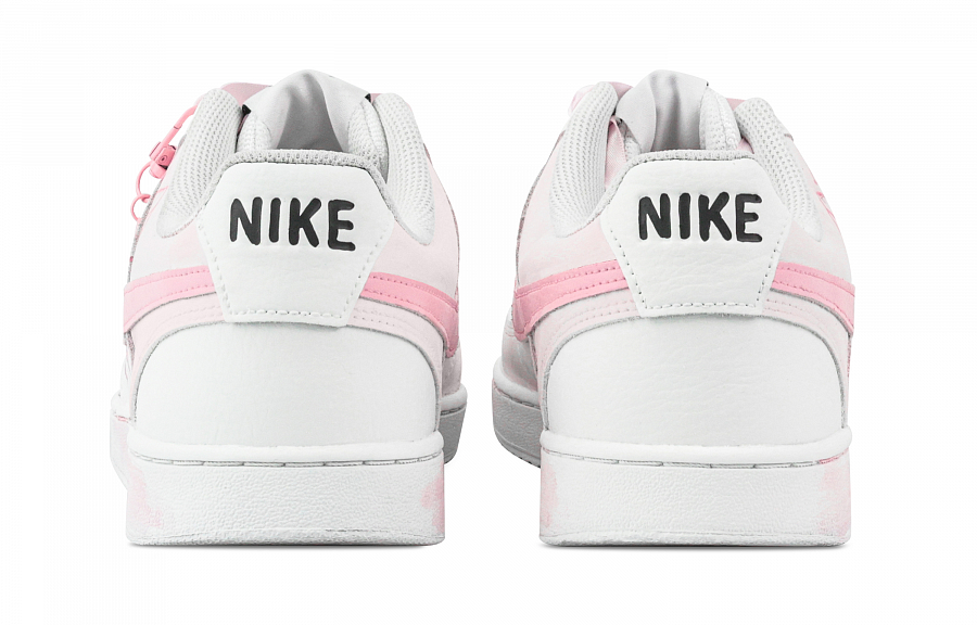Nike Court Vision 1 Heartbeat Combat Abrasion Resistant Low top Skateboard Shoes Men's Pink White купить в интернет-магазине Yoocart с быстрой доставкой по России.