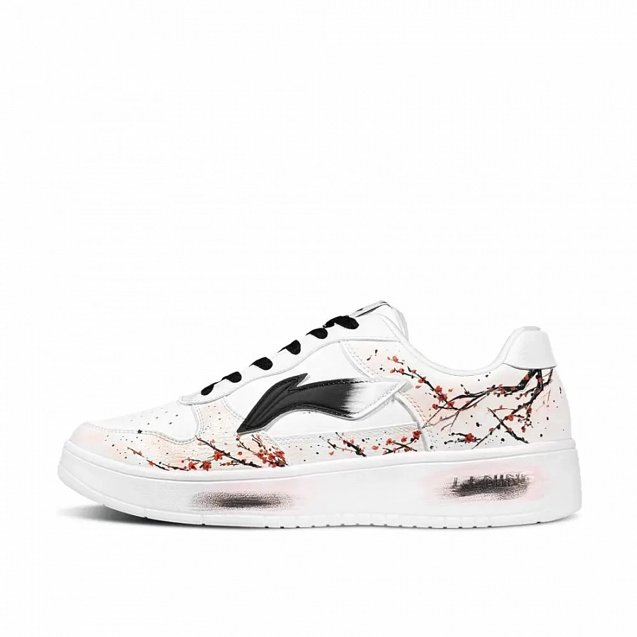 LiNing Pontoon Boats Slip Resistant, Abrasion Resistant, Breathable Low top Skateboard Shoes Men's Red White купить в интернет-магазине Yoocart с быстрой доставкой по России.