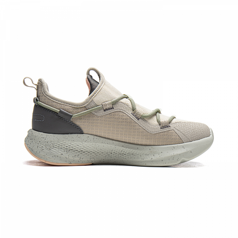 LiNing Yunyi Slip Resistant Abrasion Resistant Low top Casual Shoes Women's Dusty Gray Oat Gray купить в интернет-магазине Yoocart с быстрой доставкой по России.
