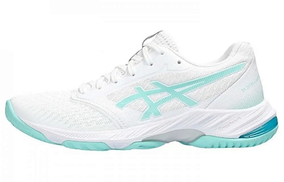Asics Women's Netburner Ballistic FF 3 'White Illuminate Mint'