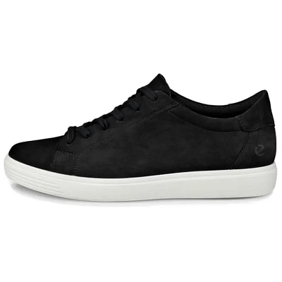 Ecco CLASSIC Slip Resistant Low Top Skateboard Shoes Women's Black