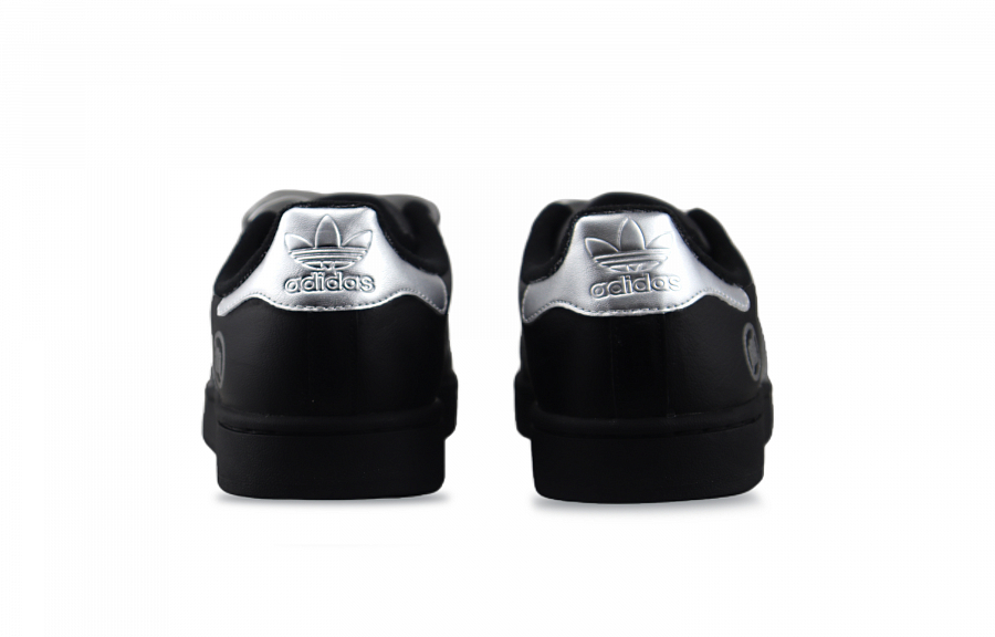 Adidas Originals Superstar 2 Abrasion Resistant Low top Skateboard Shoes Unisex Black Silver купить в интернет-магазине Yoocart с быстрой доставкой по России.