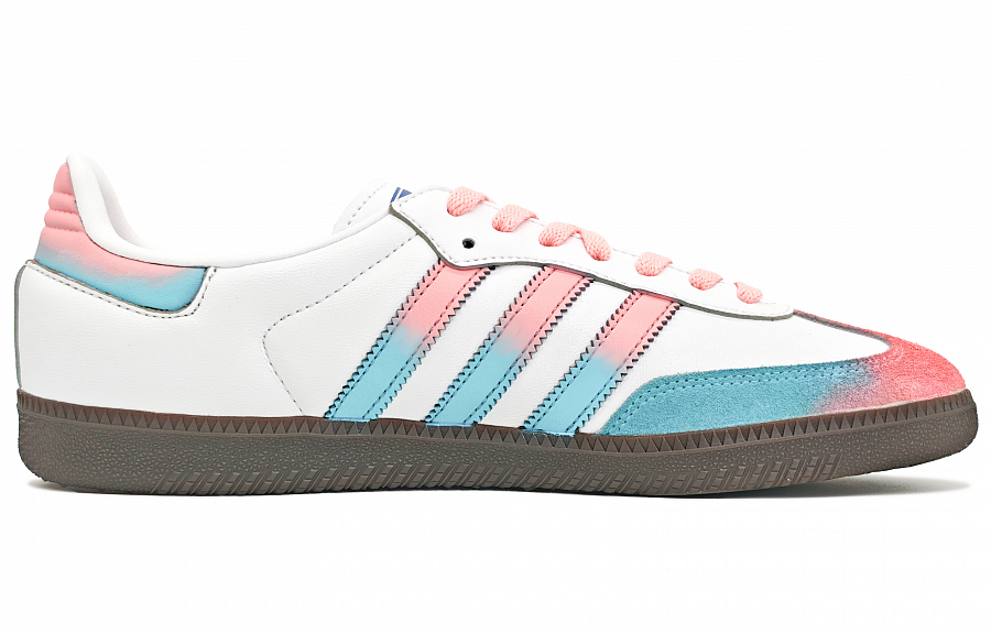 Adidas Originals SAMBA OG Low top German Army Trainers Unisex Pink Blue купить в интернет-магазине Yoocart с быстрой доставкой по России.