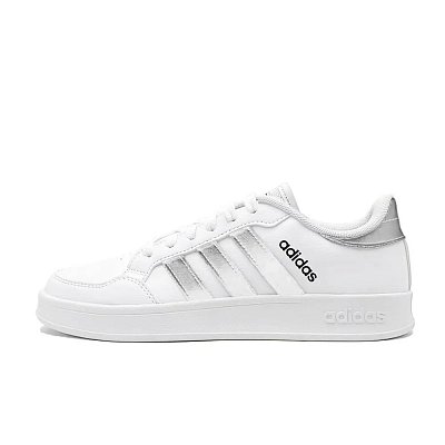 Adidas Neo Breaknet Silver Killer Slip Resistant Low top Skateboard Shoes Men's Silver