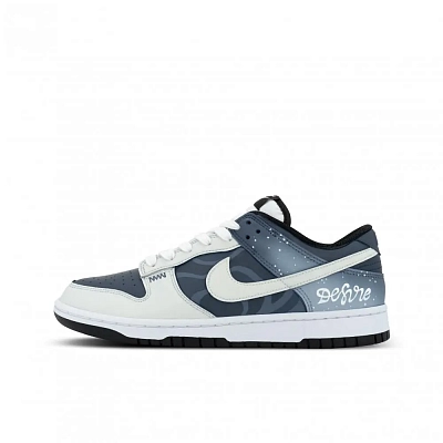 Nike Dunk Gorilla Jester XJDD Universe Odyssey Low top Skateboard Shoes Unisex White Blue