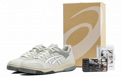 Asics Gel Spotlyte LOW top Vintage Basketball Shoes Unisex Greige