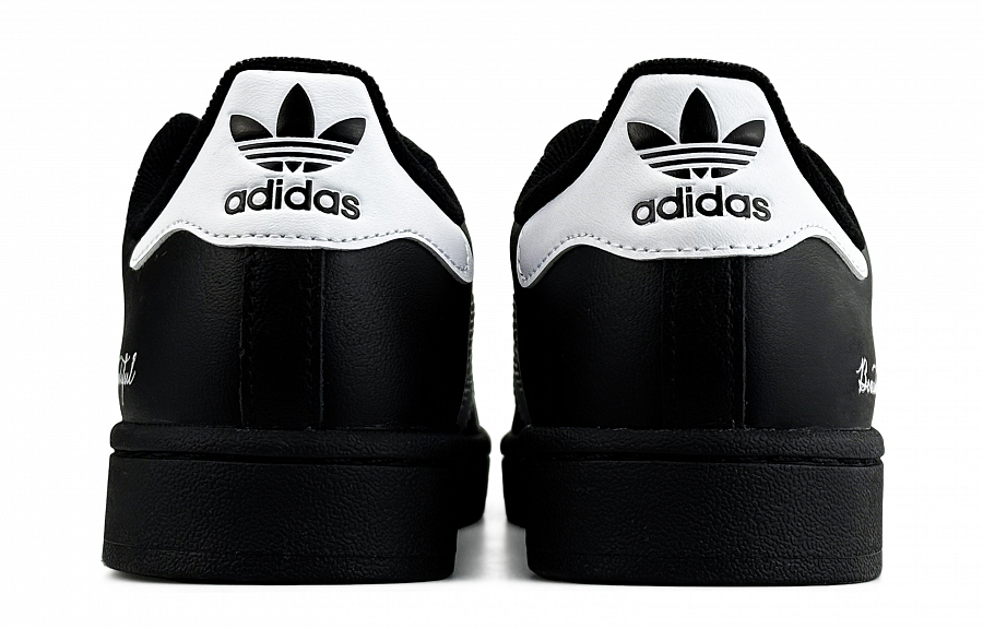 Adidas Originals Superstar 2 Cushioning, Wear Resistant Low top Skateboard Shoes Women's Black Silver купить в интернет-магазине Yoocart с быстрой доставкой по России.