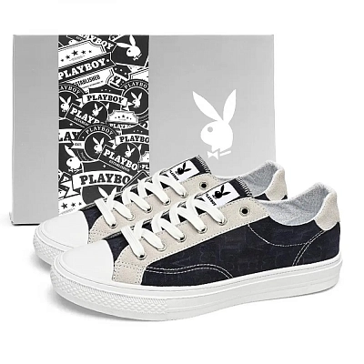 Playboy Low Top Skateboard Shoes Men's