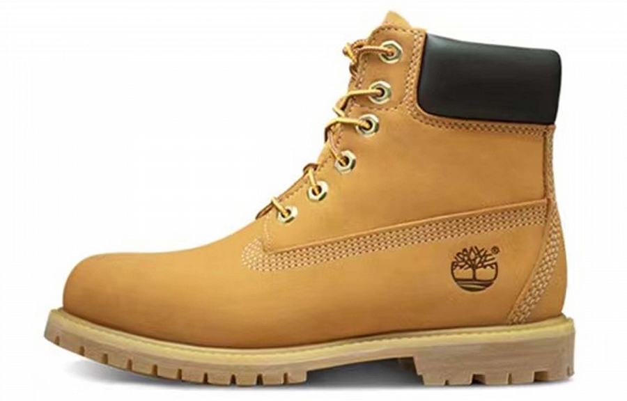 Timberland PREMIUM Abrasion Resistant Slip Resistant Short Outdoor Boots Women's Brown Yellow купить в интернет-магазине Yoocart с быстрой доставкой по России.