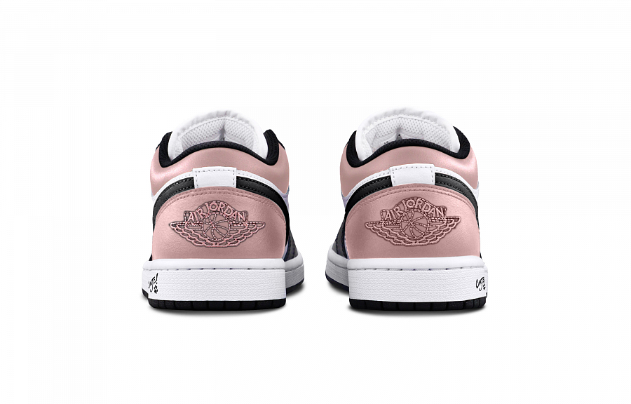 Jordan Air Jordan 1 Black Gray Player Low top Vintage Basketball Shoes Unisex Gray купить в интернет-магазине Yoocart с быстрой доставкой по России.