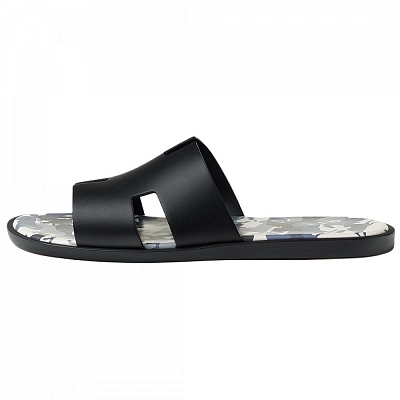 HERMES Izmir Slide Slippers Men's Black