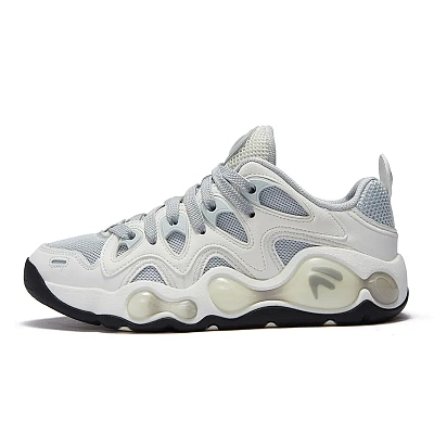 FILA FUSION Low Top Vintage Basketball Shoes Women's Sun Rock Gray/Snow