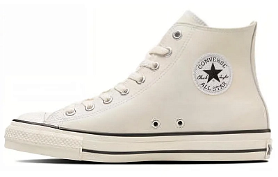 Converse Cons Pro Leather Ⓡ HI Abrasion Resistant Shock Absorbers High Top Canvas Shoes Unisex Ecru