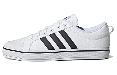 Adidas Neo Bravada 2.0 Anti Slip Wear Resistant Low Top Skateboard Shoes Men's White Black