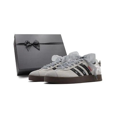 Adidas Neo VL Court 2.0 Anti Slip Wear Resistant Low Top Skateboard Shoes Unisex Silver, Brown