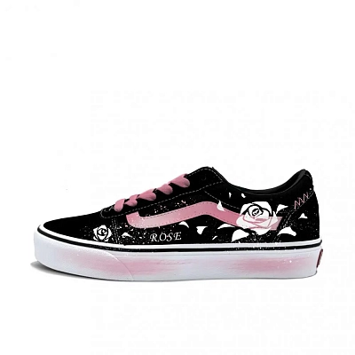 Vans Ward Low Top Skateboard Shoes Women's Black