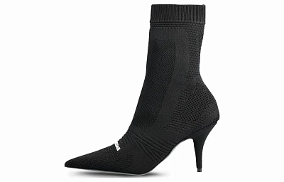 Balenciaga Ankle Boots 9cm Women's Black