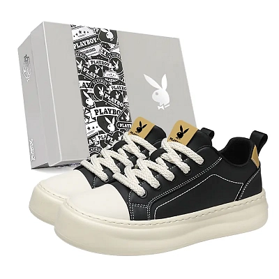 Playboy Low Top Skateboard Shoes Men's