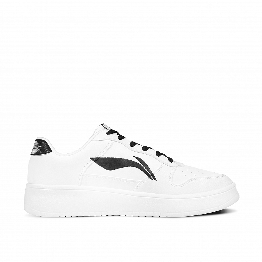 LiNing Pontoon Boats Slip Resistant, Abrasion Resistant, Breathable Low top Skateboard Shoes Men's Black White купить в интернет-магазине Yoocart с быстрой доставкой по России.