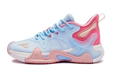 361° LAVA 2.0 Cushioning, Wear Resistant Low top Performance Basketball Shoes Men's Glacier Blue