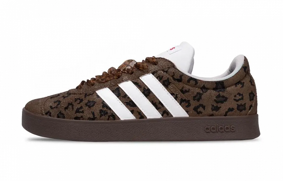 Adidas VL COURT 2.0 Leopard Low top Skateboard Shoes Unisex Black купить в интернет-магазине Yoocart с быстрой доставкой по России.