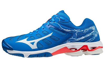 Mizuno Momentum Volleyball Shoes Unisex Low top White/Blue