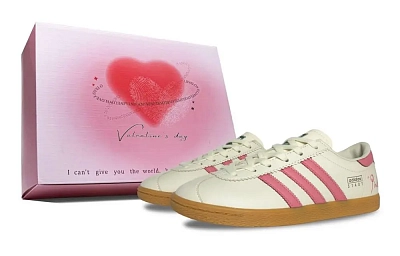 Adidas Originals Stadt Modern, Valentine Box Low top German Army Trainers Unisex Beige Pink
