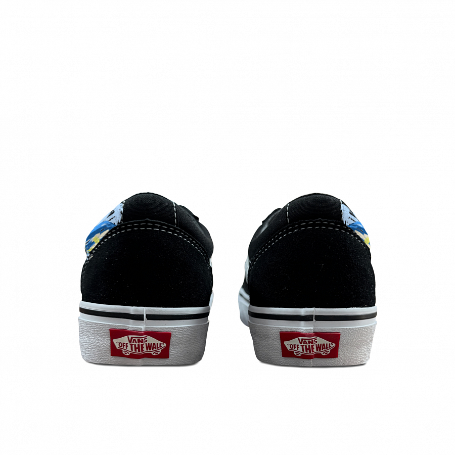 Vans Ward Abrasion Resistant Low Top Skateboard Shoes Women's Sky Blue купить в интернет-магазине Yoocart с быстрой доставкой по России.