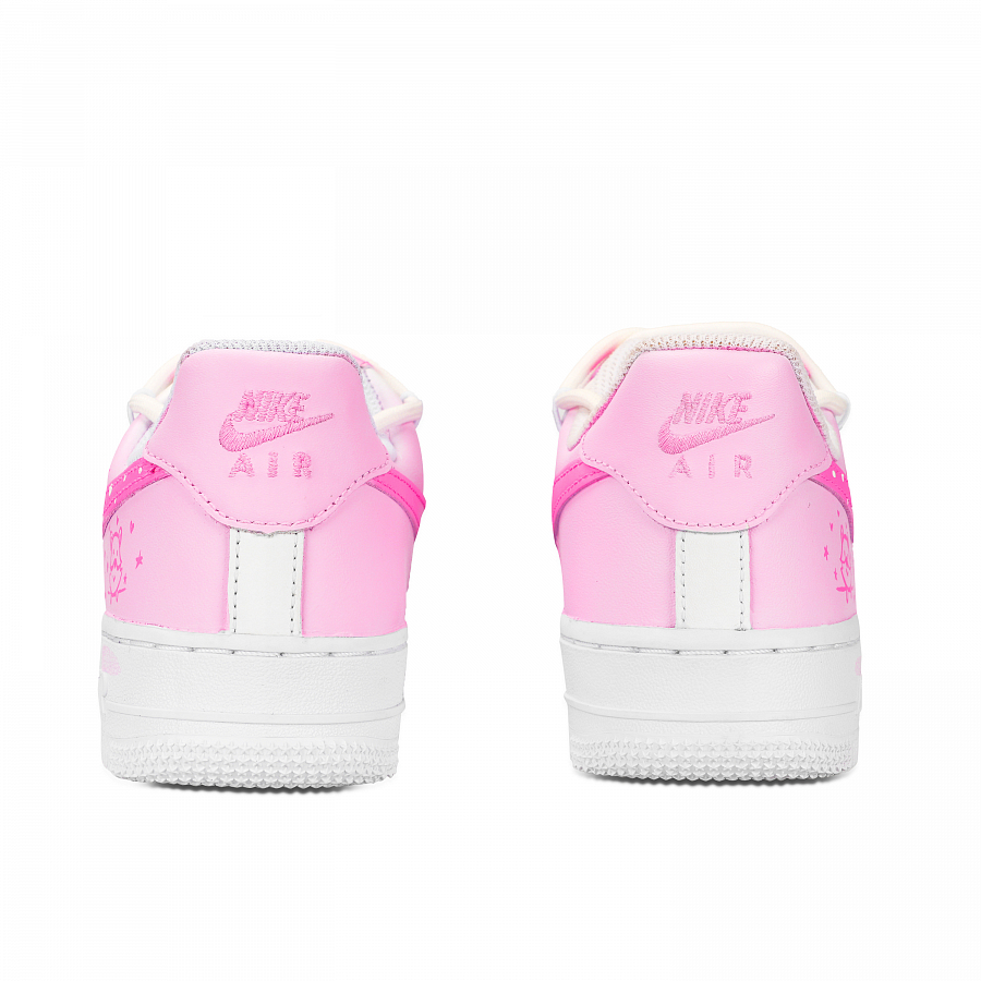 Nike Air Force 1 Cute Fox Pink Shoe Box Abrasion Resistant Low top Skateboard Shoes Unisex Pink White купить в интернет-магазине Yoocart с быстрой доставкой по России.
