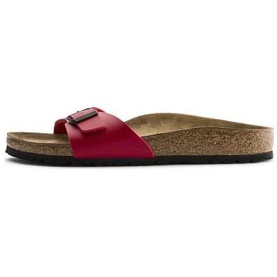 Birkenstock Abrasion Resistant Slide Slippers Women's Red